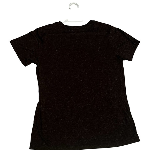 Dark Brownish Graphic T-Shirt with Alamo Design - Picture 2 of 3